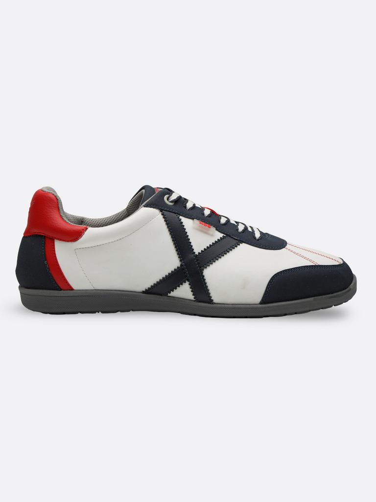 Navy, White, Red