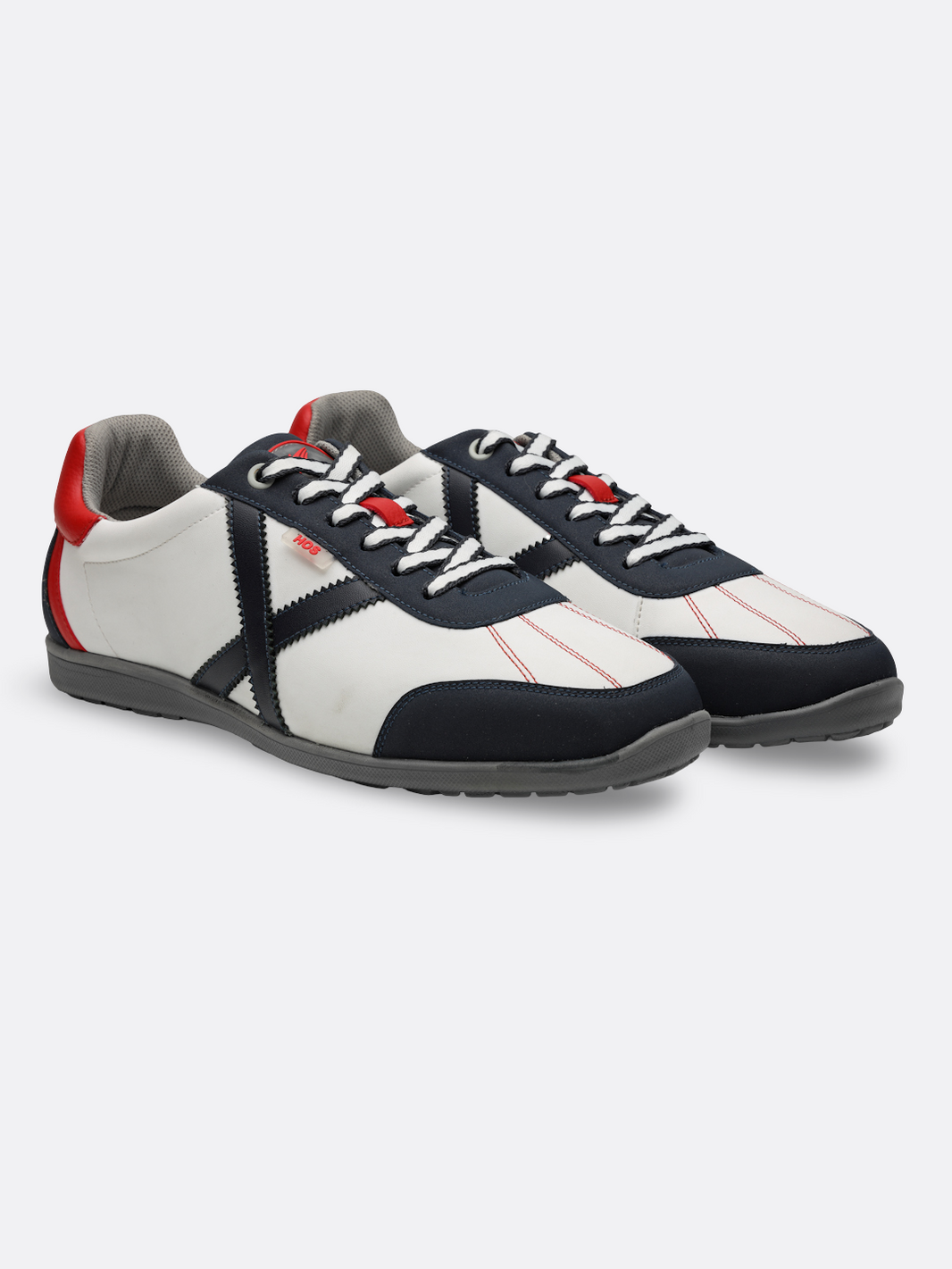 Navy, White, Red