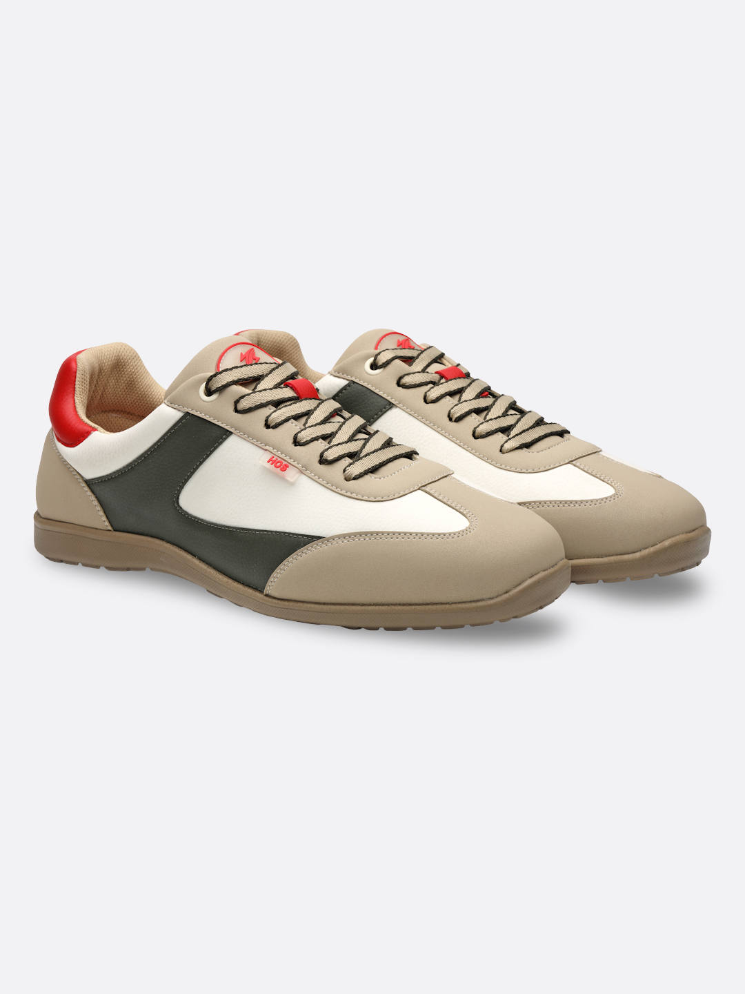 ARLO-Beige, White, Olive, Red