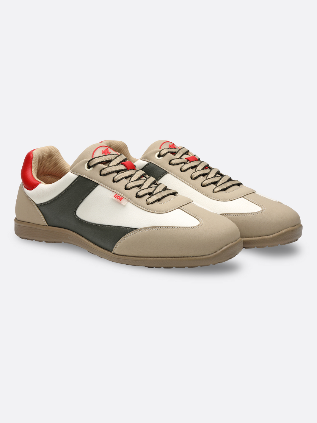 ARLO-Beige, White, Olive, Red