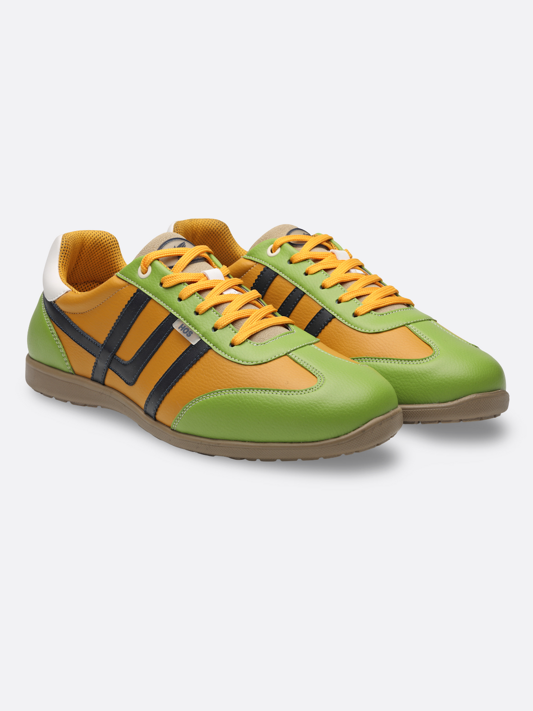 FELIX – Parrot Green, White, Navy, Beige