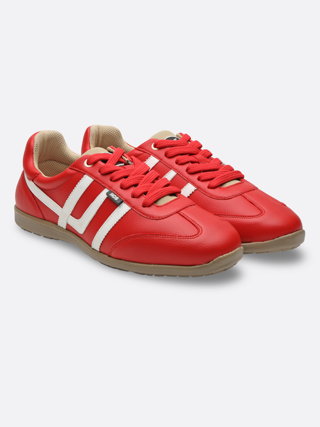 FELIX-Red, White, Beige