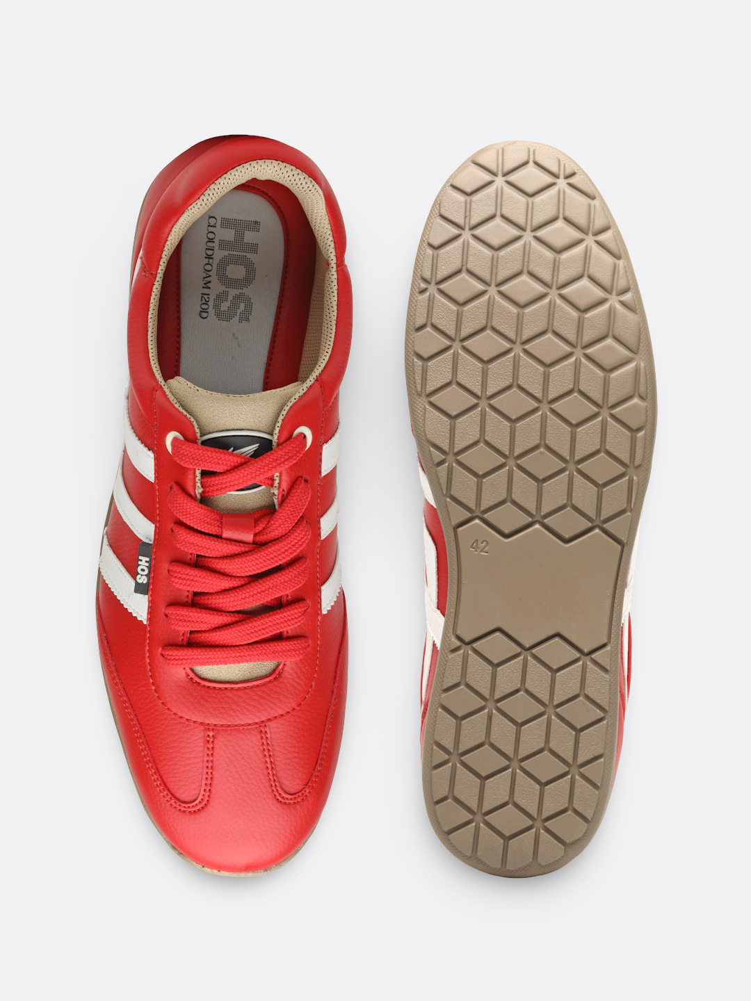 FELIX-Red, White, Beige