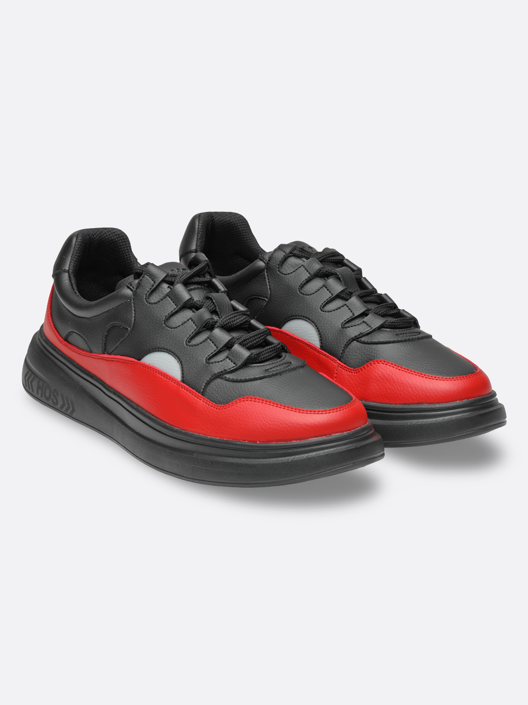 CLOUD STEP-Black, Red
