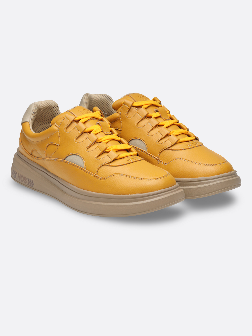 CLOUD STEP-Mustard, Beige
