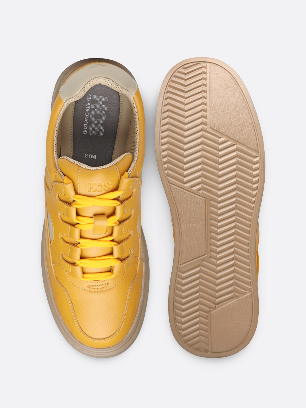 CLOUD STEP-Mustard, Beige