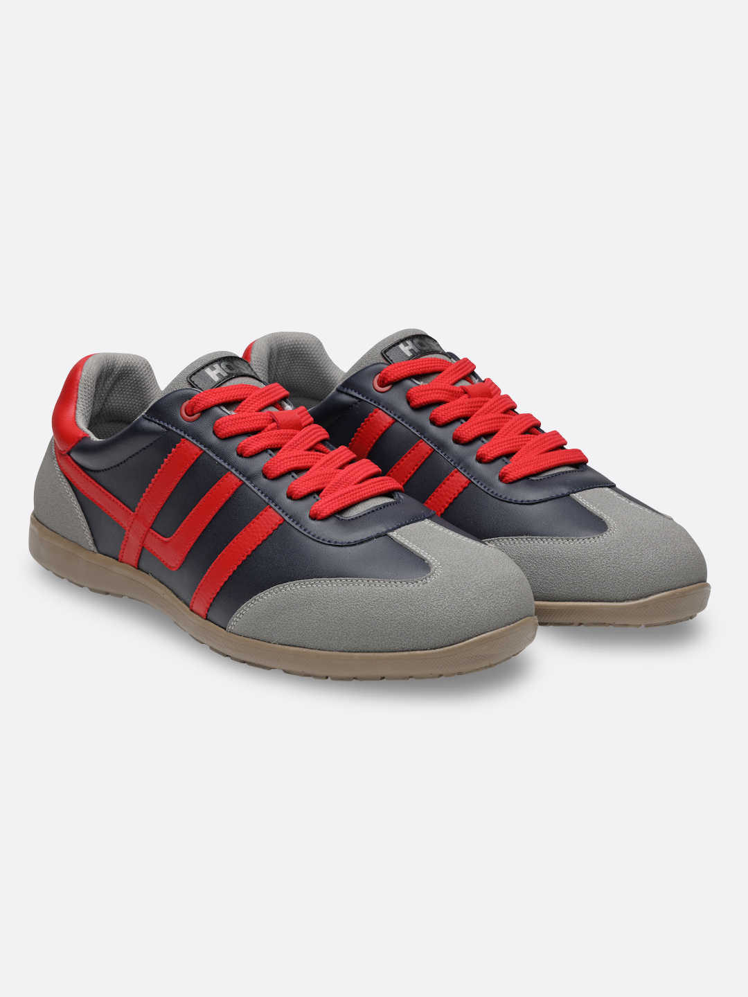 FELIX-Grey, Navy, Red