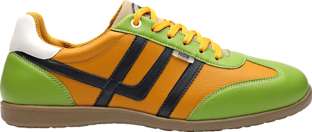 FELIX – Parrot Green, White, Navy, Beige